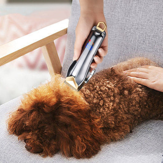 HKM-9935293 Pet Electric Hair Clipper Kit with Multiple Guide Combs and Accessories