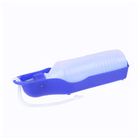 HKM-9935549 Portable Folding Water Bottle for Dogs - Leak-Proof Design, 500ml Capacity, Various Colors Available