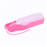 HKM-9935549 Portable Folding Water Bottle for Dogs - Leak-Proof Design, 500ml Capacity, Various Colors Available