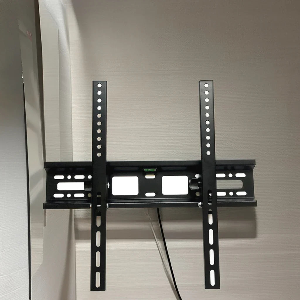 HKM-993555 Universal TV Stand with Mount for 26-55 Inch Screens – Adjustable Height and Sturdy Design