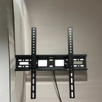 HKM-993555 Universal TV Stand with Mount for 26-55 Inch Screens – Adjustable Height and Sturdy Design