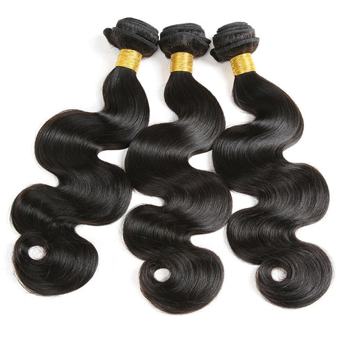 HKM-993619 Body Wave Human Hair Bundles for Versatile Styling, Available in Multiple Lengths