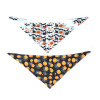 HKM-9937085 Halloween Double-Sided Saliva Towel for Pets - Various Patterns and Sizes Available