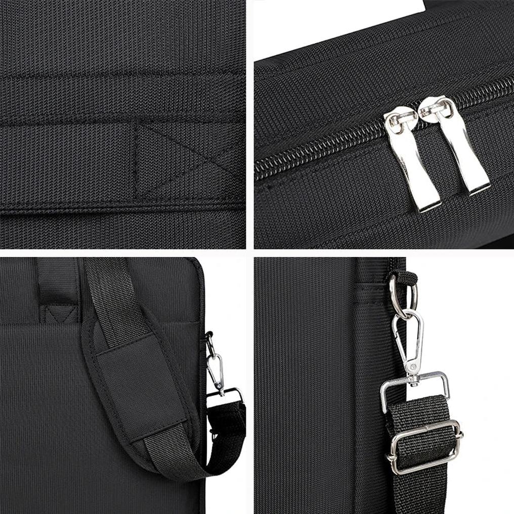 HKM-993747 Customizable Fabric Soft Oxford Laptop Bag for Men - Stylish Shoulder Carrier