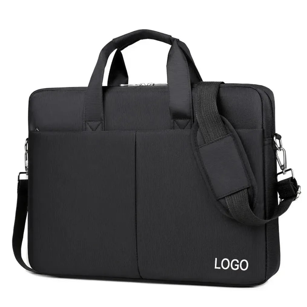 HKM-993747 Customizable Fabric Soft Oxford Laptop Bag for Men - Stylish Shoulder Carrier