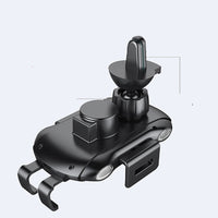 HKM-993747 Smart Induction Car Phone Holder with Wireless Charging - Compatible with 4 to 6.5-Inch Devices