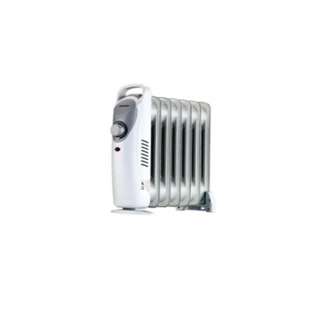 HKM-993811 Oil-Filled Electric Radiator Heater with Adjustable Thermostat and Overheat Protection, Ideal for Bedroom and Living Room