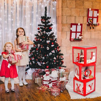 HKM-993811 Red Classic Christmas Balloon Box Set - 3 Pieces