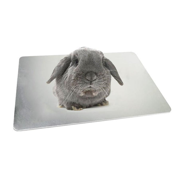 HKM-993875 Pet Cooling Plate - Aluminum Cooling Pad for Rabbits and Guinea Pigs (Various Sizes Available)