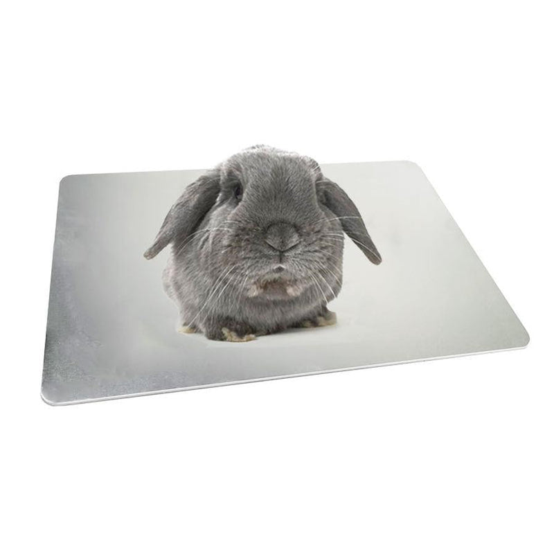 HKM-993875 Pet Cooling Plate - Aluminum Cooling Pad for Rabbits and Guinea Pigs (Various Sizes Available)