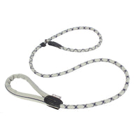 HKM-9939261 Integrated Nylon Pet Leash and Collar Set with Feces Bags - Blue, Black, Yellow, Gray, Pink