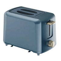 HKM-993939 Electric 2-Slice Plastic Bread Toaster with Dust Cover, 650W Power