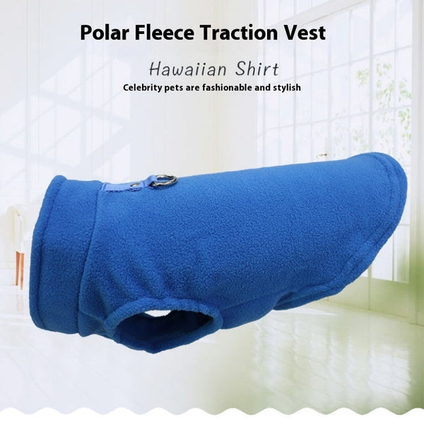 HKM-9940029 Soft Polar Fleece Dog Waistcoat in Multiple Colors and Sizes