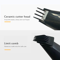 HKM-9941053 Professional Pet Grooming Clipper for Cats and Dogs - Lightweight, Durable ABS, 6W Motor, 4500RPM Speed, Compact Design