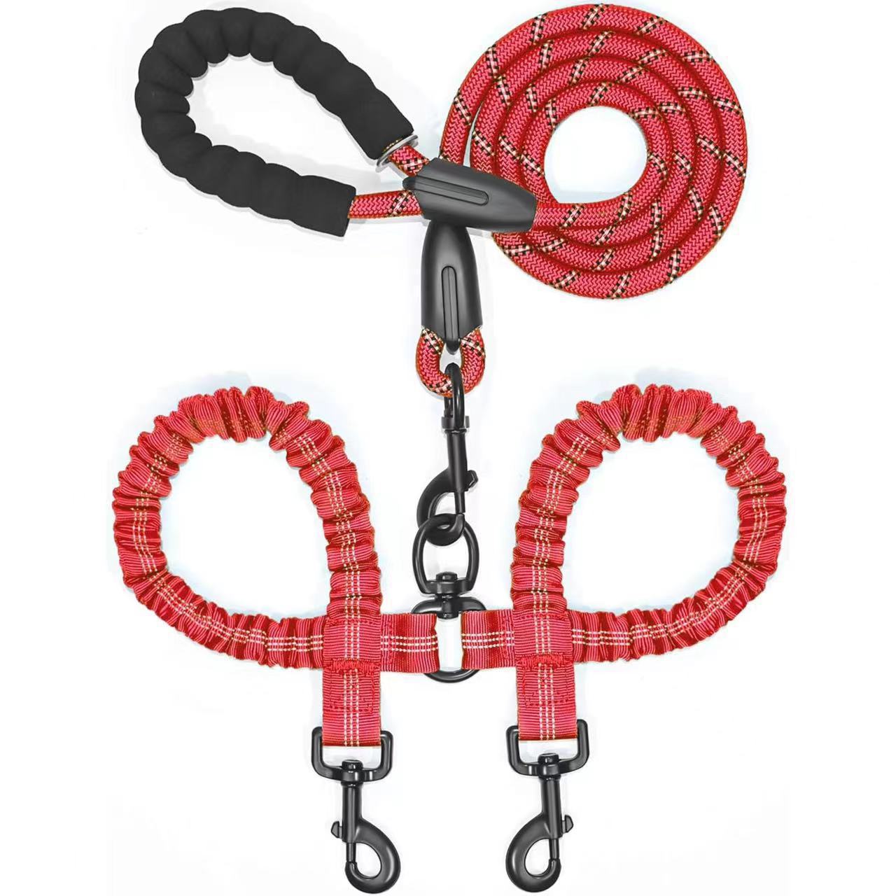 HKM-9941309 Explosion-Proof Retractable Dog Leash in Multiple Colors - Durable Nylon Design