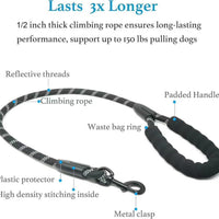 HKM-9941309 Explosion-Proof Retractable Dog Leash in Multiple Colors - Durable Nylon Design
