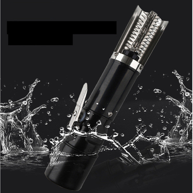 HKM-994131 Automatic Wireless Fish Scale Scraping Tool - 7000 RPM Waterproof Descaling Brush with Plastic and Alloy Design