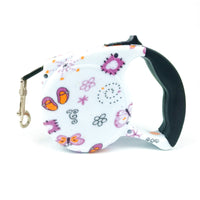 HKM-9945021 Multi-Color Automatic Retractable Pet Traction Belt - 5M Length, Multiple Designs Available