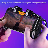 HKM-994515 Multi-Function Gamepad for Mobile Devices - Ergonomic Design with Trigger Mechanism for Enhanced Gaming Experience