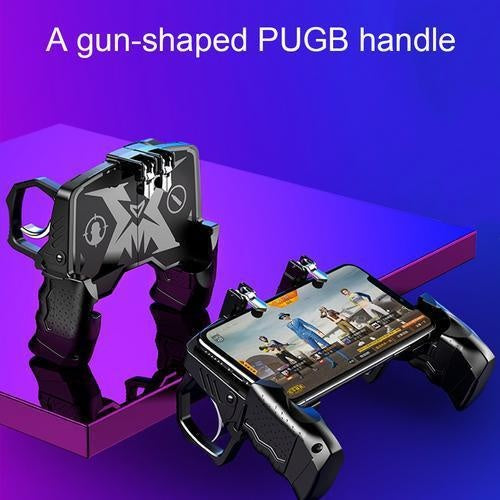 HKM-994515 Multi-Function Gamepad for Mobile Devices - Ergonomic Design with Trigger Mechanism for Enhanced Gaming Experience