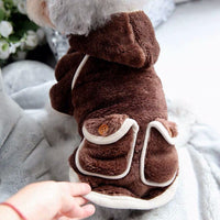 HKM-9945789 Rainbow Furry Coat and CP Sweater for Cats - Thickened Autumn & Winter Clothing