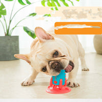 HKM-9946045 Durable Silicone Dog Biting Toy with Molar Bumps for Improved Oral Health