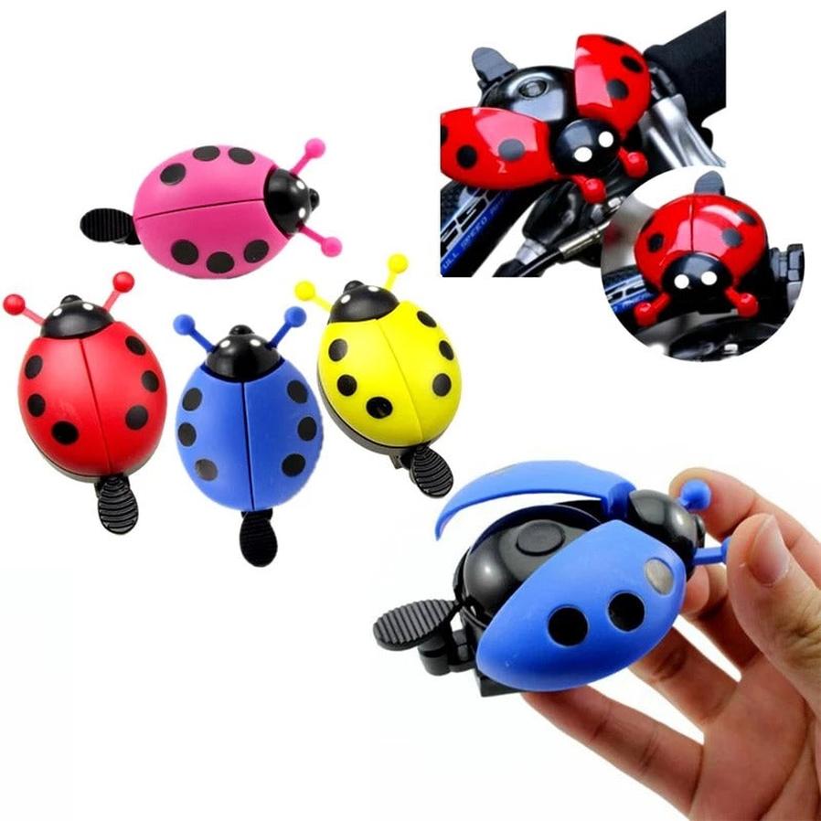 HKM-994707 Charming Ladybug Bicycle Bell for Safe and Fun Rides