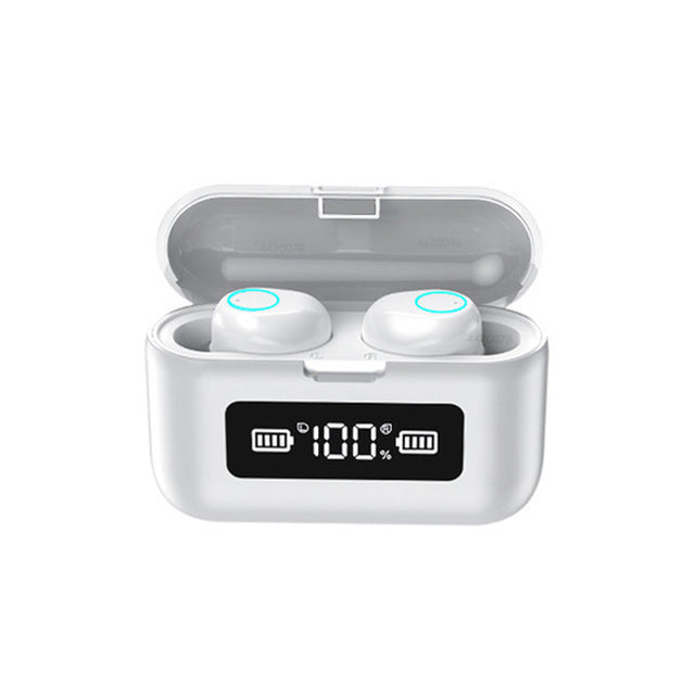 HKM-995539 Wireless Bluetooth Sports Headset with Waterproof Technology and 9D Sound, Touch Control Features
