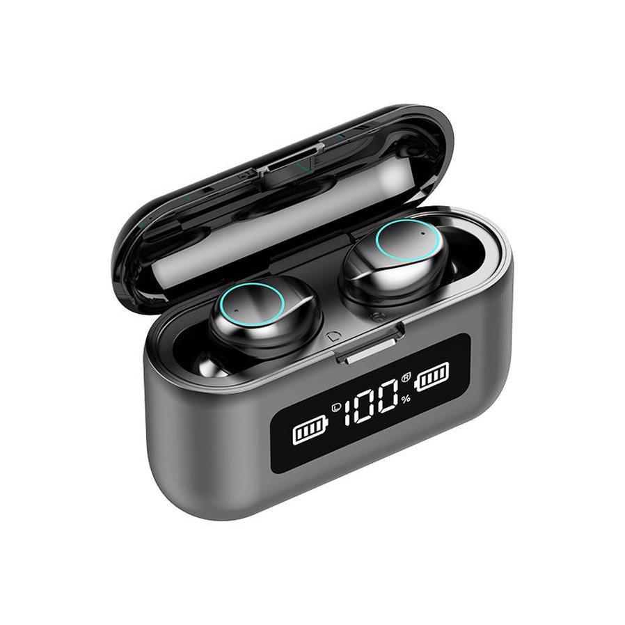 HKM-995539 Wireless Bluetooth Sports Headset with Waterproof Technology and 9D Sound, Touch Control Features