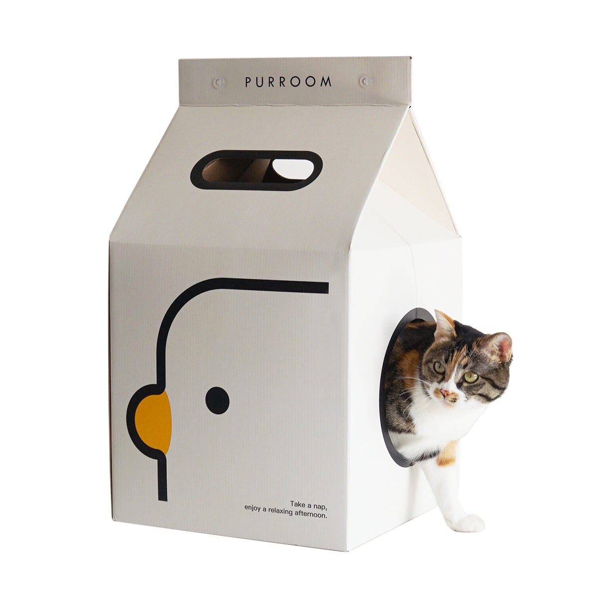 HKM-9956925 Corrugated Cat Scratch Board Toy with Book Stand Design for Scratch and Play