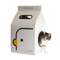 HKM-9956925 Corrugated Cat Scratch Board Toy with Book Stand Design for Scratch and Play