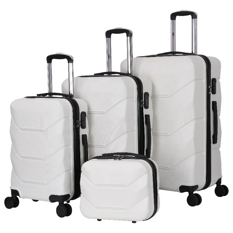 HKM-995731 Carry-On Hard Shell Suitcases – 20", 24", and 28" Travel Luggage Sets