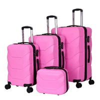 HKM-995731 Carry-On Hard Shell Suitcases – 20", 24", and 28" Travel Luggage Sets
