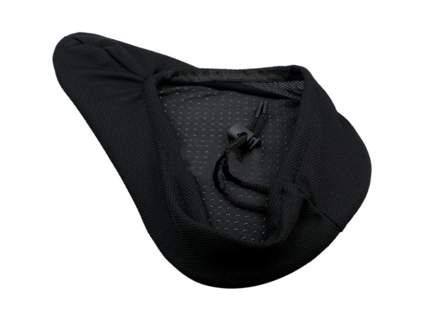 HKM-995859 3D Silicone Cushion Cover for Mountain Bike Seat - Comfortable and Durable Bicycle Seat Sleeve