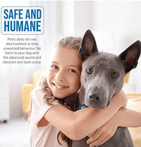 HKM-9959997 Sound and Vibration Anti-Bark Collar for Small to Large Dogs, ABS Plastic Design