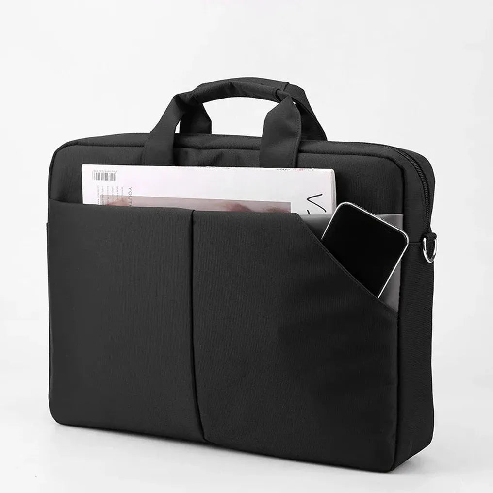 HKM-996051 Large Capacity Laptop Briefcase for 15.6 Inch and 14 Inch Devices, Single Shoulder Design