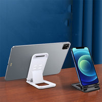 HKM-996051 Portable Folding Adjustable Phone and Tablet Holder - Sturdy, Anti-Slip Design for Optimal Viewing