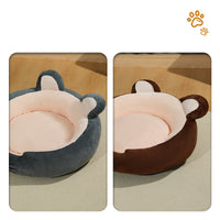 HKM-9960765 Lamb Wool Calming Pet Bed with Soft Padding for Ultimate Comfort