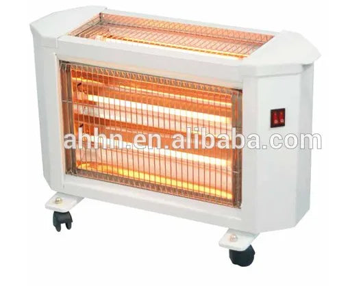 HKM-996115 800W Quartz Infrared Oil Filled Heater with Adjustable Thermostat and Overheat Protection