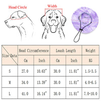 HKM-9961533 Adjustable Pet Hat for Small and Medium Dogs with Ear Holes - Lightweight Cotton Sun Protection Cap