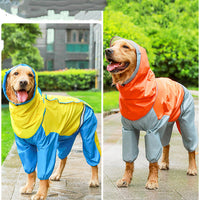 HKM-9963069 Waterproof Casual Raincoat for Dogs - Sizes 3XL to 7XL