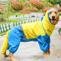 HKM-9963069 Waterproof Casual Raincoat for Dogs - Sizes 3XL to 7XL