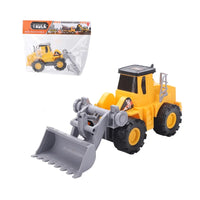 HKM-996307 Friction-Powered Beach Sand Bulldozer Truck for Kids Age 5-7, Assembling Toy Vehicle
