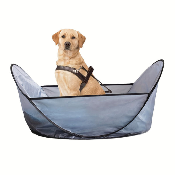 HKM-9964349 Waterproof Adjustable Pet Grooming Cape for Easy Trimming and Shaving of Dogs and Cats