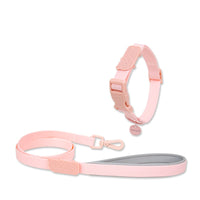 HKM-9966269 Waterproof PVC Pet Collar with Traction Rope ¨C Durable and Comfortable Design