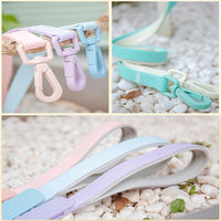 HKM-9966269 Waterproof PVC Pet Collar with Traction Rope ¨C Durable and Comfortable Design