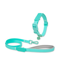HKM-9966269 Waterproof PVC Pet Collar with Traction Rope ¨C Durable and Comfortable Design