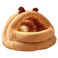 HKM-9966525 Graphene Material Semi-Closed Warm Dog Kennel - Two Sizes Available