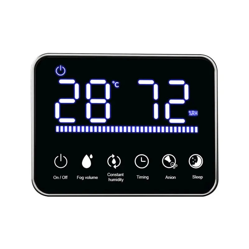 HKM-996691 23.8L Industrial Evaporative Humidifier with Ultrasonic Air Disinfection Technology