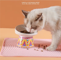 HKM-9968061 Silicone Cat Litter Box Mat for Easy Sand Collection and Clean Ground